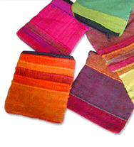 Handwoven prayer bags